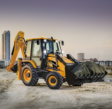 JCB 4WD Backhoe Loader Export from India