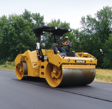 CAT CD44B Drum Steer Roller Export